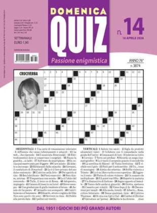 Domenica Quiz - 16 Aprile 2026