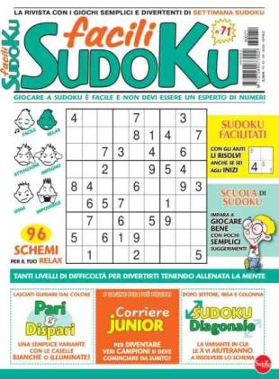 Facili Sudoku - Aprile 2026