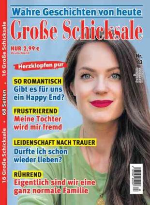 Grosse Schicksale - April 2026