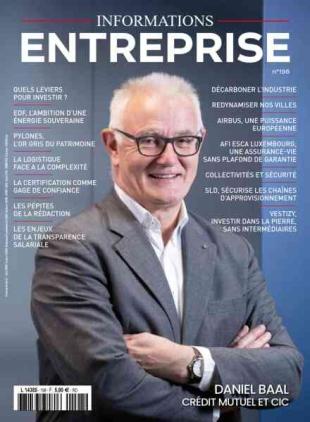 Informations Entreprise - Avril-Juin 2026