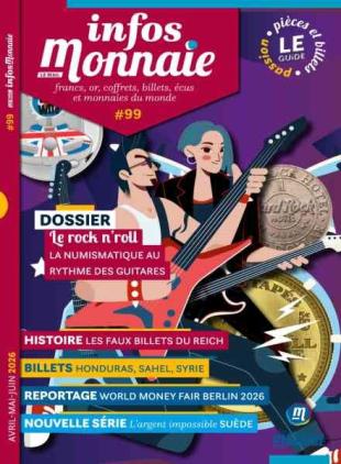 Infos Monnaie - Avril-Mai-Juin 2026