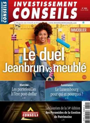 Investissement Conseils - Avril 2026