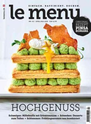 le menu - April-Mai 2026