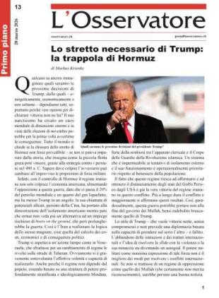 L'Osservatore - 28 Marzo 2026