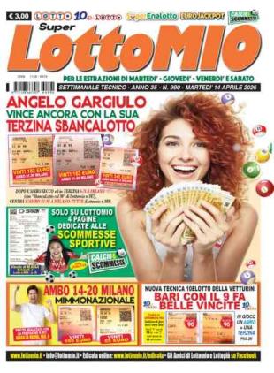 Lottomio del Giovedi - 14 Aprile 2026