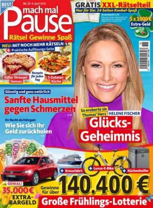 Mach mal Pause - 8 April 2026