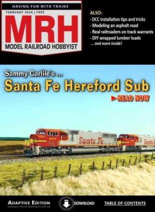 Model Railroad Hobbyist - February 2026
