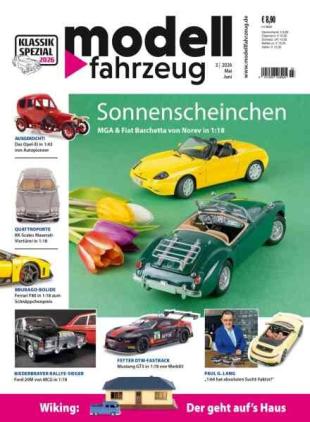 Modell Fahrzeug - Mai-Juni 2026