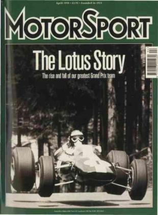 Motor Sport Magazine - April 1998
