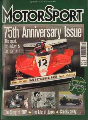 Motor Sport Magazine - April 1999