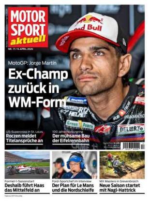 Motorsport aktuell - 8 April 2026