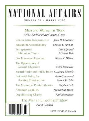 National Affairs - Spring 2026