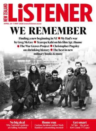 New Zealand Listener - 19 April 2026