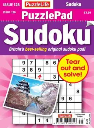 PuzzleLife PuzzlePad Sudoku - April 2026