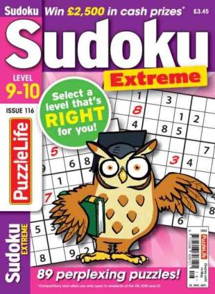PuzzleLife Sudoku Extreme - April 2026