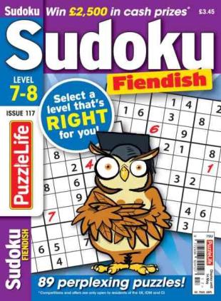 PuzzleLife Sudoku Fiendish - April 2026