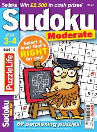 PuzzleLife Sudoku Moderate - April 2026