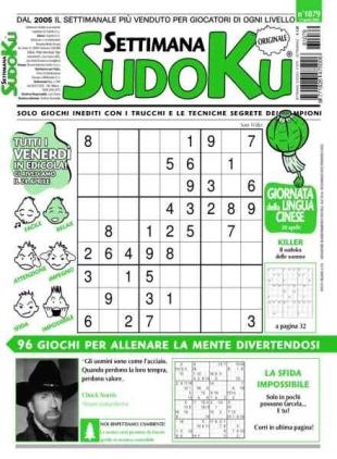 Settimana Sudoku - 17 Aprile 2026