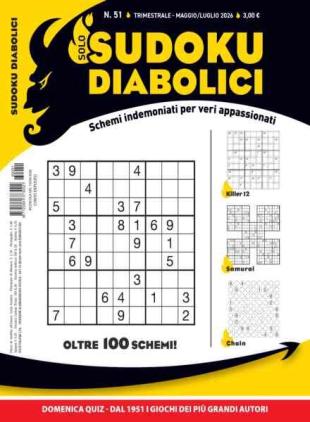 Solo Sudoku Diabolici - Maggio-Luglio 2026