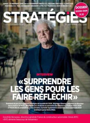 Strategies - 9 Avril 2026