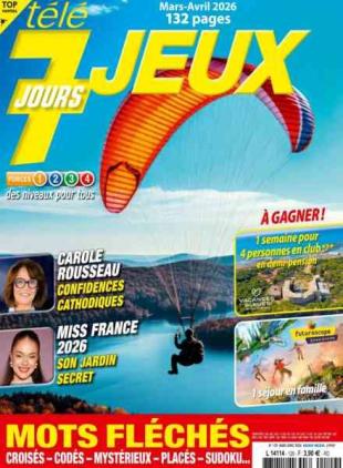 Tele 7 Jours Jeux - Mars-Avril 2026