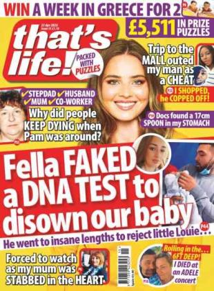 that's life! UK - 16 April 2026