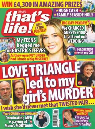 that's life! UK - 9 April 2026