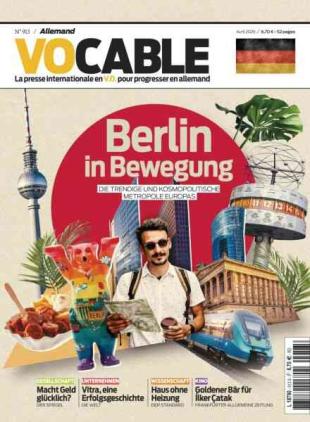 Vocable Allemand - Avril 2026